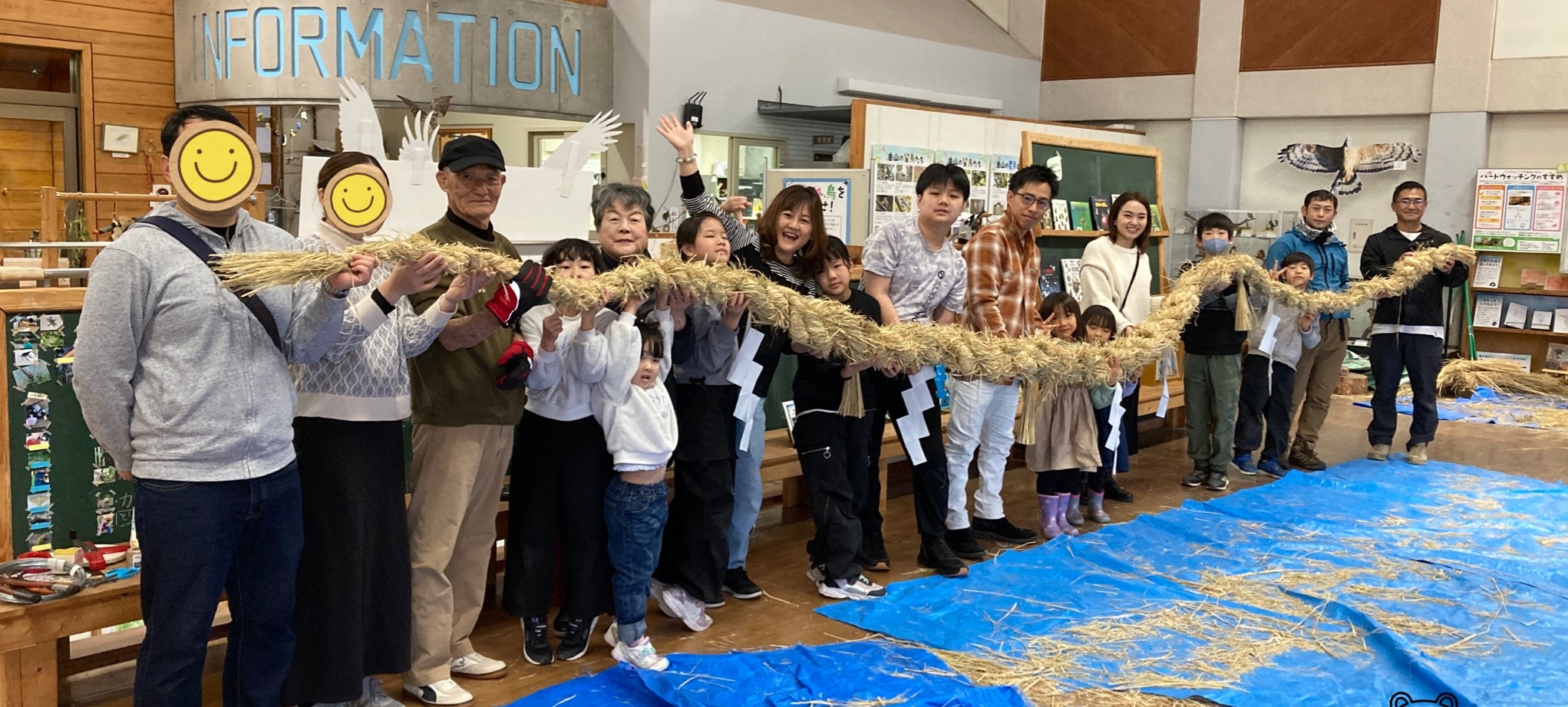 森のおてつだいシリーズ】夫婦岩のしめ縄づくり | 福岡県福岡市油山の